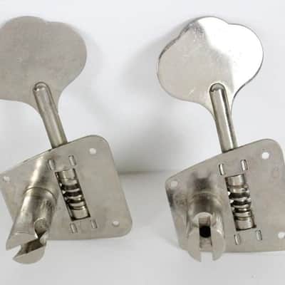 1950s-1960s Reissue Fender Jazz/Precision/Telecaster Bass Tuners NO LOGO Relic Set USA image 7