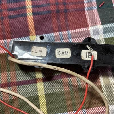 Vintage 1980s EMG LJ5 5-String Jazz Bass Bridge Pickup image 3