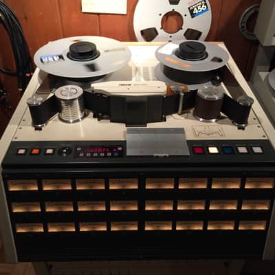 Otari MX-80 2" 24-Track Tape Machine with CB-124 Remote Control Unit