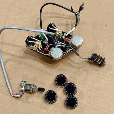 Gibson Les Paul / SG Quick Connect Control board with Push/Pull CTS pots image 1