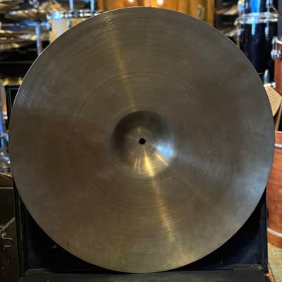 VINTAGE 1960's A. Zildjian 22" Medium Ride Cymbal - 3242g image 2