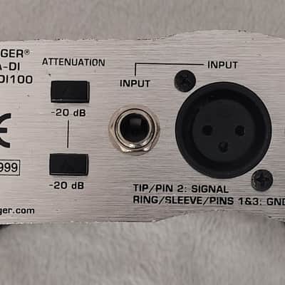 Behringer Ultra-DI DI100 Active Direct image 4
