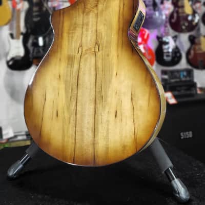Breedlove ECO Pursuit Exotic S Concert CE Acoustic-electric - Amber Myrtlewood Auth Dealer! 743 image 7