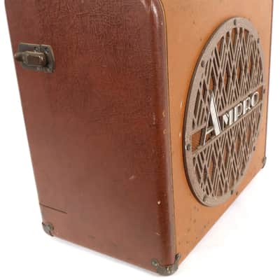 Vintage 1945 Ampro Speaker Cabinet with Jensen P12 12" Speaker image 4