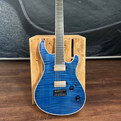Mayones Regius 7 custom 2026 - Trans light blue spirit image 2