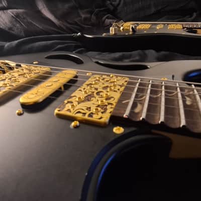 2024 Ibanez PIA – Onyx Black – Steve Vai Signature guitar - Excellent Condition + Ibanez Hardcase image 20