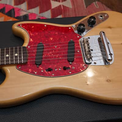 1965 Fender Mustang A-Neck Natural Refinish image 11