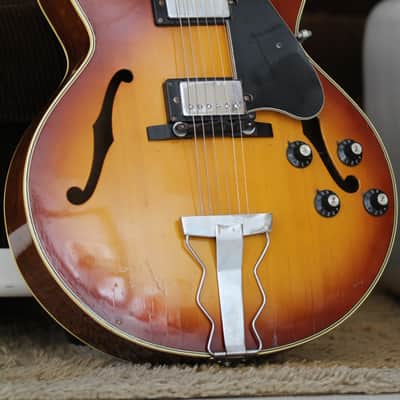 1973 Ibanez 2355  - Sunburst with Hardcase image 2
