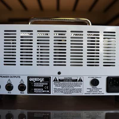 Orange TTHW15H Tiny Terror Hard-Wired Edition 15-Watt Guitar Amp Head 2009 - White image 3
