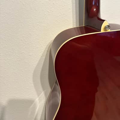 Indiana S-SCOUT-N Dreadnought Shape Spruce Top 6-String Acoustic Guitar - Natural image 9