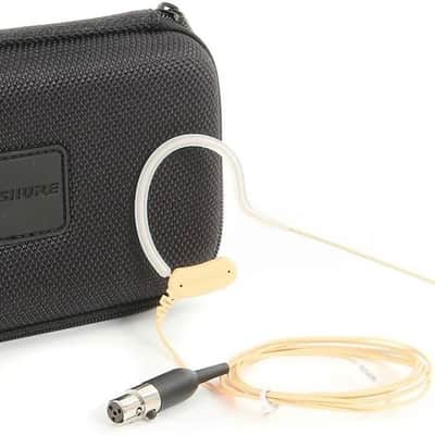 Shure Microflex MX153 Earset Headworn Microphone - Tan, Omnidirectional Mic (MX153T/O-TQG) TQG / TA4F Connector on ear over ear mic for Shure Wireless Bodypack Transmitter System BLX GLXD SLX PG 1 itters lapel (MX153T/O-TQG) image 4