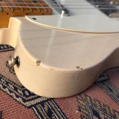 Fender Custom Shop '55 Namm LTD Journeyman Telecaster 2015 Aged White Blonde image 8