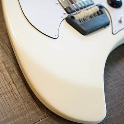 1970's Ovation Breadwinner Electric Guitar White + OHSC image 3