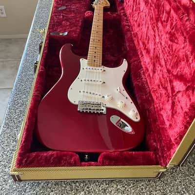 Fender American Special Stratocaster with Maple Fretboard 2013 - Candy Apple Red (Fender Tweed Case included) image 4