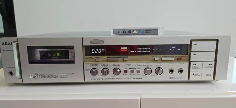 Akai Gx-F51 1982 - Silver | Reverb