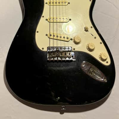 Fender Stratocaster 1965 - Factory-Original Black Over Charcoal Frost image 16