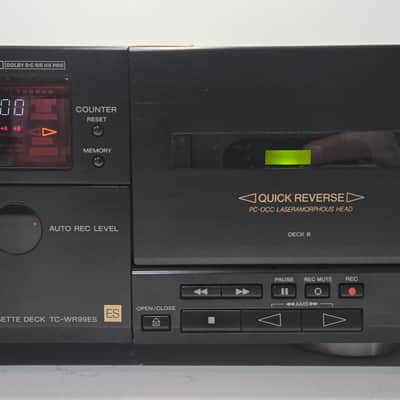 Sony TC-WR99ES 1992 - Black with wood trim image 3