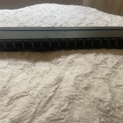 ART P16 Rackmount 16-Channel Balanced XLR Patchbay 2015 - Present - Black image 1