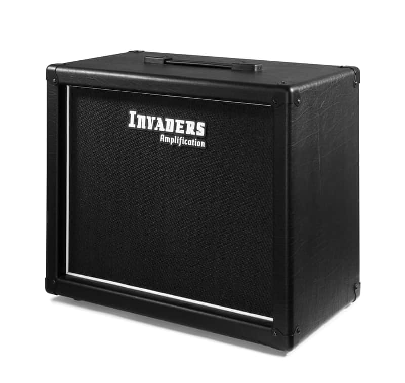 Invaders Amplification - 1 X 12” Serie 9 – 9112 Guitar Cab - Black Taurus image 1