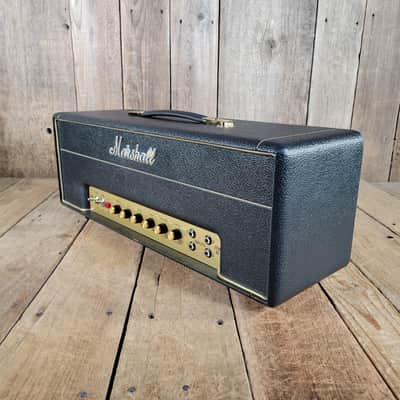 Marshall 2018 Model 2245 JTM45 MKII Reissue Head w/ Studio Slips Cover, Near Mint - Black image 4