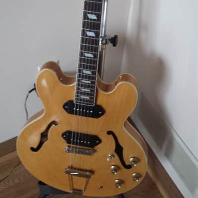 Epiphone Casino Natural w P90 lollars image 1