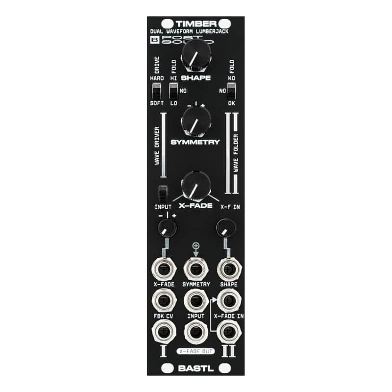 Bastl Instruments Timber Eurorack Dual Waveshaper Module image 1