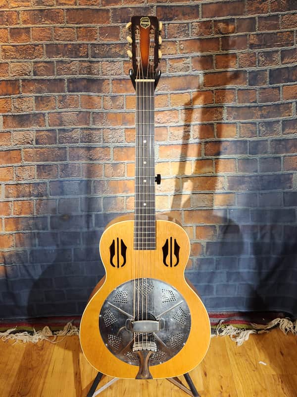 Vintage Dobro National Rosita Slide Square Neck  Resonator 1933 Natural image 1