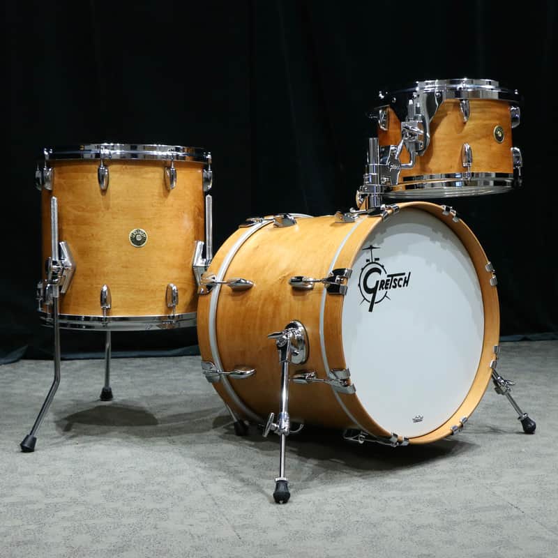 Gretsch USA Custom 18-12-14in - Satin Classic Maple + GRMTGTHSLC image 1