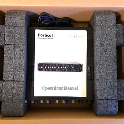 Rupert Neve Designs Portico II Master Bus Processor (Black) 2021 - Black image 8