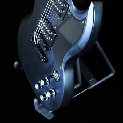 Epiphone SG Goth G-400 2009 - Matte Black image 10