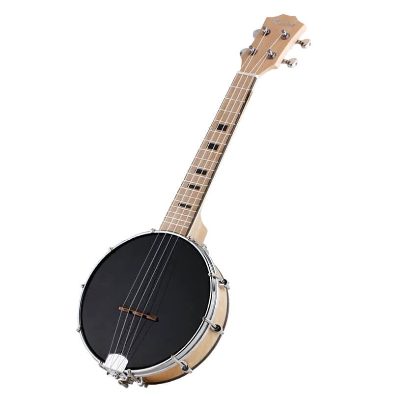 4 String Banjo Ukulele Uke Concert 23 Inch Maple Wood 4 String Folk Musical Instrument Banjolele image 1