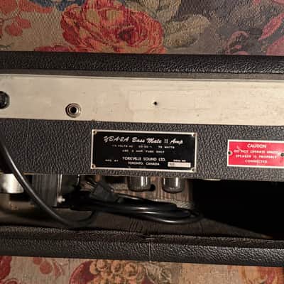 Traynor YBA-2A Bass Mate II Amp 1971 image 2