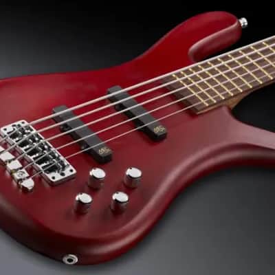 Warwick Pro Series Streamer LX | 5 String | Burgundy Red Transparent Satin image 1