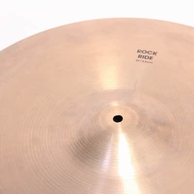 ZILDJIAN A.Zildjian ROCK Ride 21-inch 3514g Zildjian Ride Cymbal (04/09) image 3