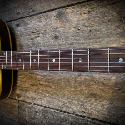 1965 Epiphone E422T Century Sunburst with hard shell case image 14