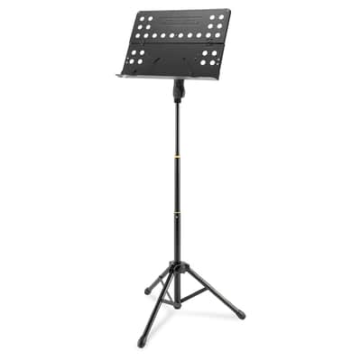 Hercules BS418B Perforated Music Sheet Stand with EZ Grip image 1