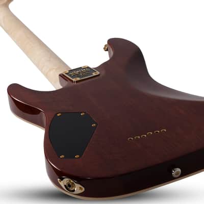 Schecter Omen Extreme-6 Electric Guitar. Gloss Natural image 14