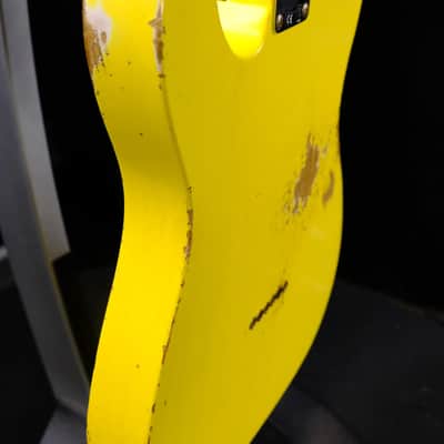 Fender Custom Shop '59 Esquire Heavy Relic Electric Guitar - Graffiti Yellow image 16