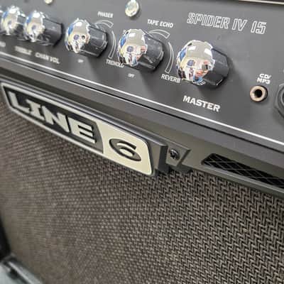 Line 6 Spider IV 15 15-Watt 1x8" Digital Modeling Guitar Practice Amp 2009 - 2016 - Black image 5