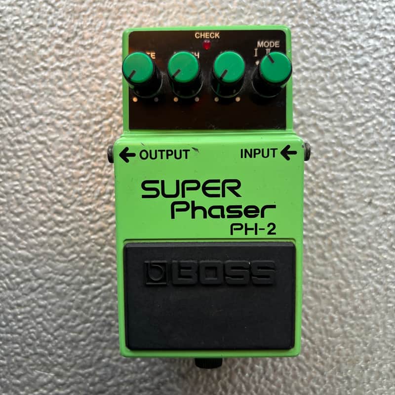 BOSS PH-2 SUPER Phaser（日本製） Boss PH-2 Super Phaser Pedal 1984 - 1988 Made In Japan | Reverb
