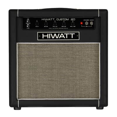 Hiwatt Custom Shop 20 Combo 20W 1x12 Combo Amplifier - Black image 2