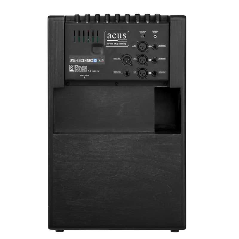 Acus One Forstrings 10 Ferdi Wood Black amplifier for acoustic guitar image 1