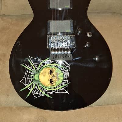 ESP LTD KH-3 Kirk Hammett Signature Spider - Black with Spider Graphic image 9