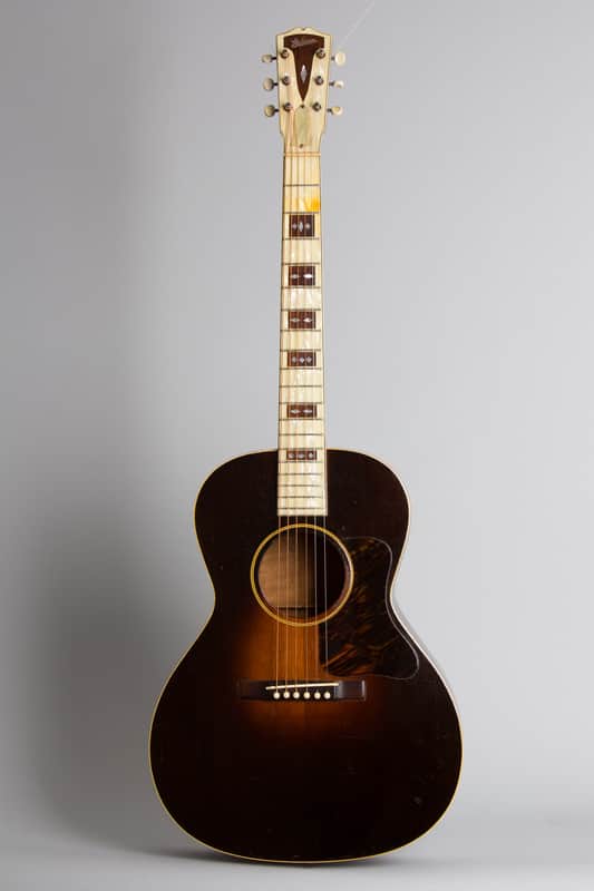 Gibson L-C Century of Progress Flat Top Acoustic Guitar (1934), ser. #938, black tolex hard shell case. image 1