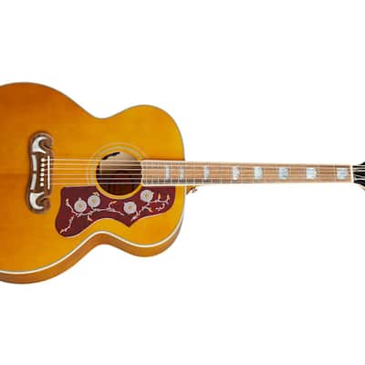 Epiphone Inspired by Gibson J-200 - Aged Antique Natural Gloss image 3