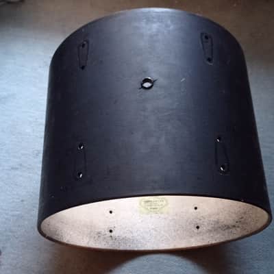 Tama Superstar 14" Tom Shell Birch/ Basswood 2005 - Black matte image 2
