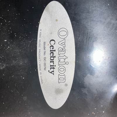 Ovation Celebrity GC 057M Acoustic Guitar image 9