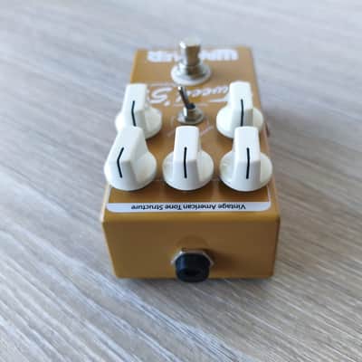 Wampler Tweed '57 Overdrive / Amp Simulator (2012) - Rare Early Hand-Made Version (Through-Hole Circuit) with Original Box, Bag & Factory Battery image 6