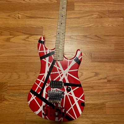 Chris Locke 5150 Tribute Guitar Van Halen Replica Frankenstrat image 1