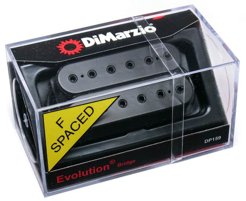DiMarzio DP159FBK Evolution F-Spaced Bridge Humbucker image 1
